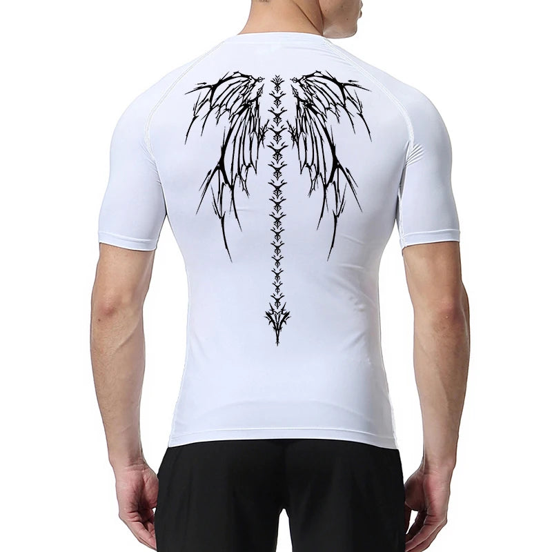 Gothic Gym Compression T-Shirt
