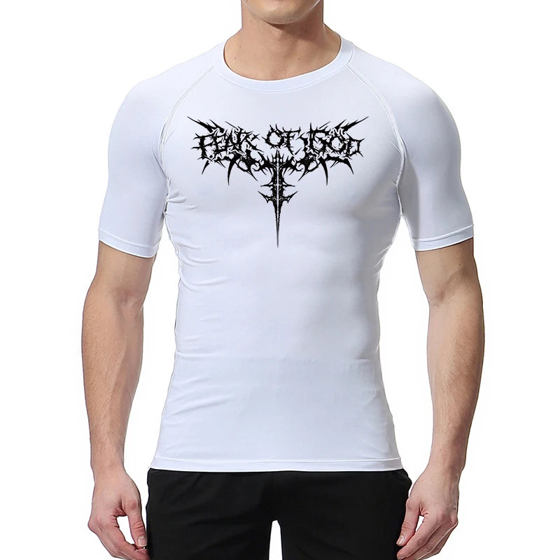 Gothic Gym Compression T-Shirt