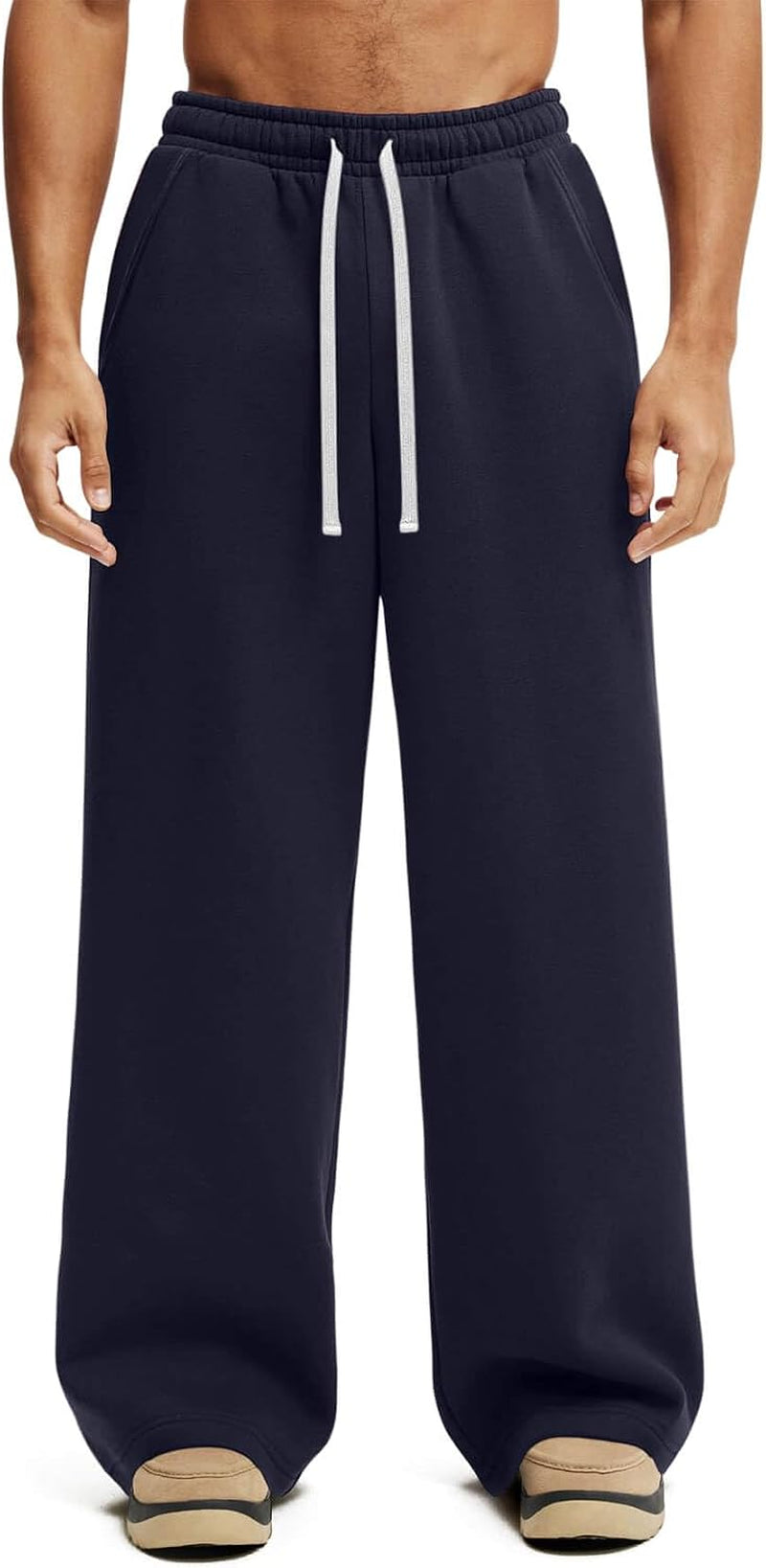 Baggy Cotton Wide Legged Sweat Pants