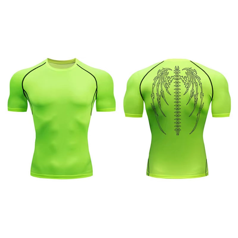 Gothic Gym Compression T-Shirt