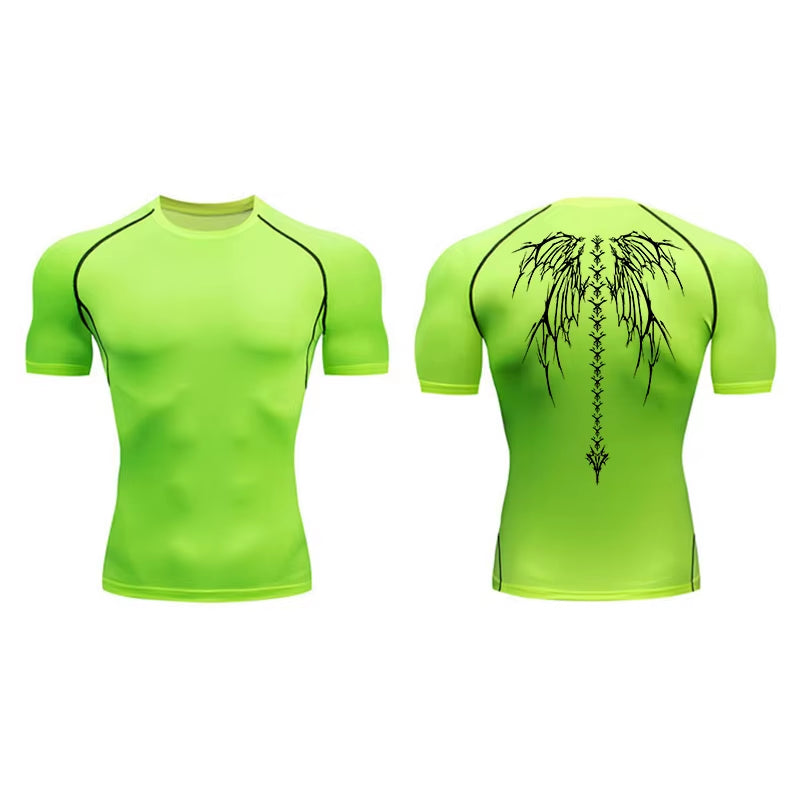 Gothic Gym Compression T-Shirt