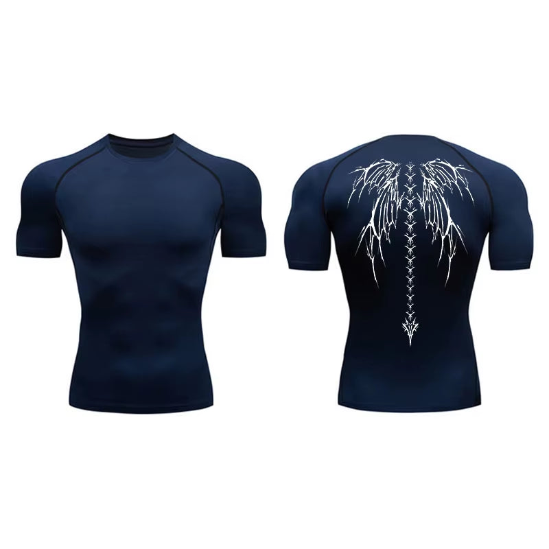 Gothic Gym Compression T-Shirt