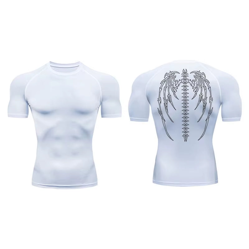 Gothic Gym Compression T-Shirt